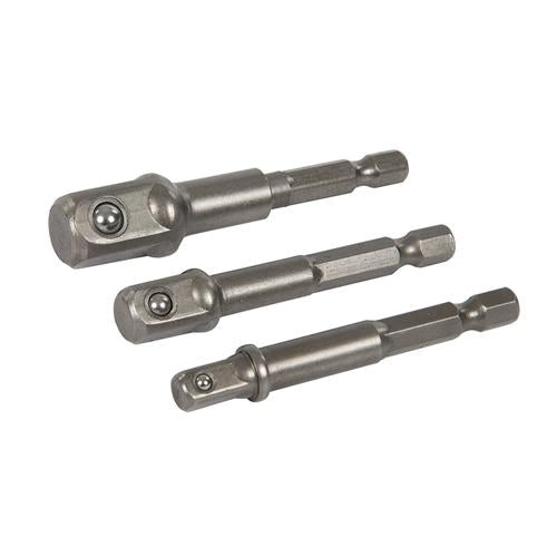 Silverline Socket Driver Set 3pce 1/4", 3/8",1/2" 819713