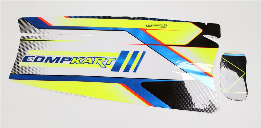 Compkart Sticker Kit Compkart 2020 Side Pod Sticker – KKC Kart Components