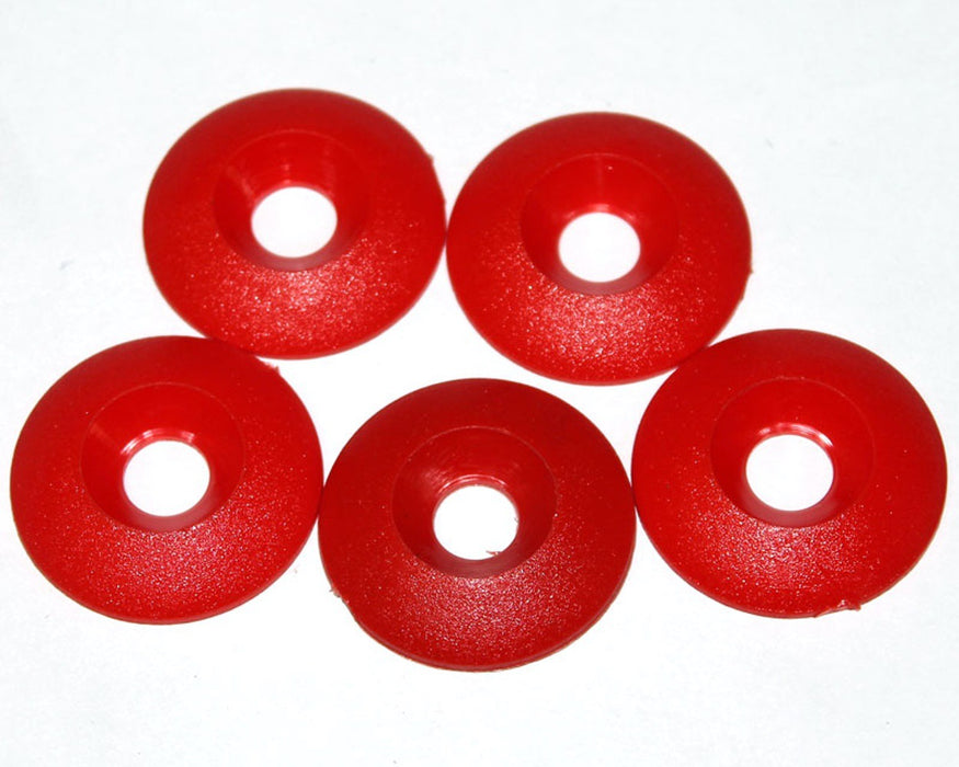 Red Csk Plastic Seat Washer X 5