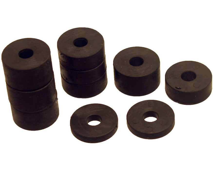 Rubber Seat Spacer Kit Black