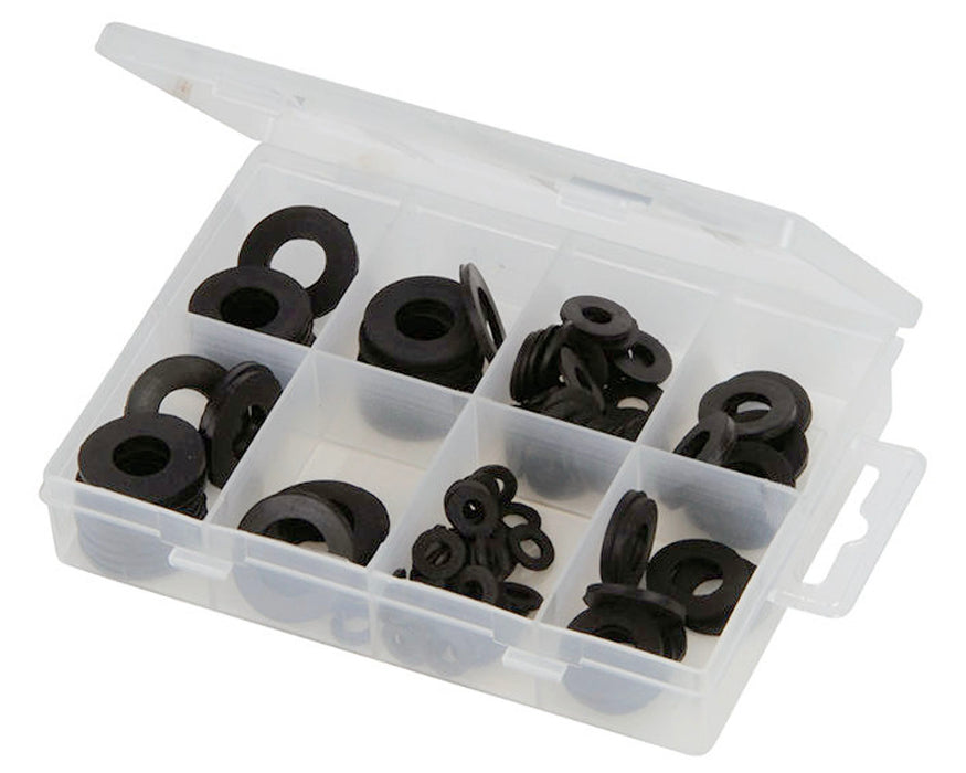 120 Piece Assorted Rubber Washers In Box